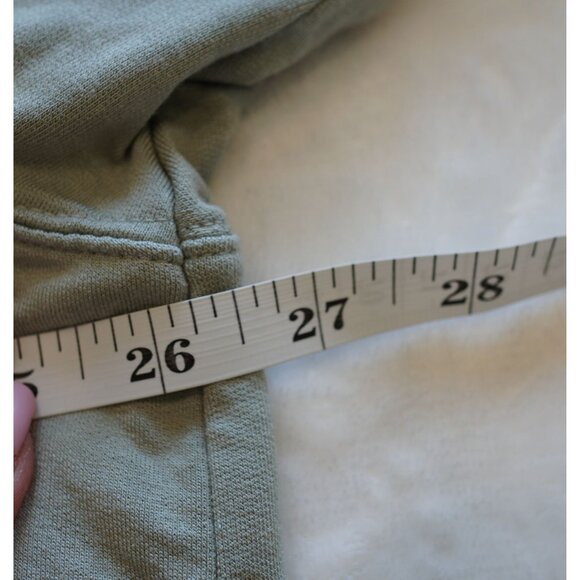 NWOT Athleta 2X Green V-Neck Oversized Dolman Tee Modal TENCEL Boxy Fit - Picture 5 of 9